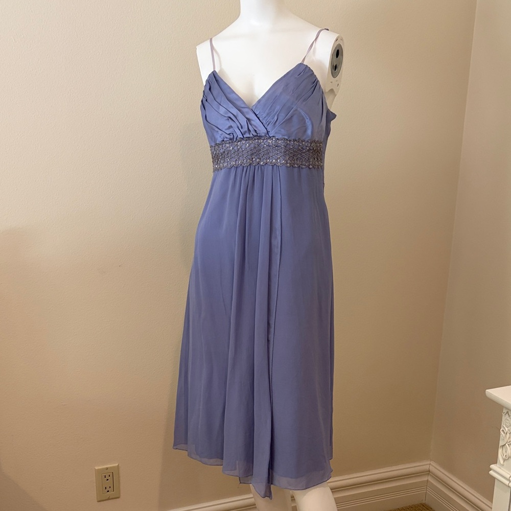 Y2K Periwinkle formal dress, homecoming, prom, wedding, bridesmaid